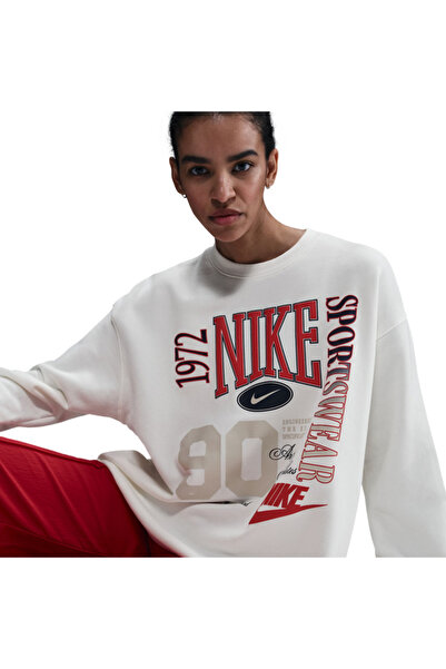 Nike Bluza W NSW STREET FLC CREW