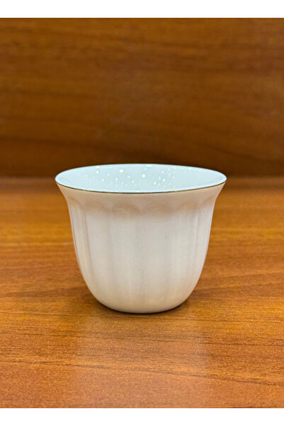 ALQANNAS 12-piece porcelain gold-lined coffee cups, elegant and high quality