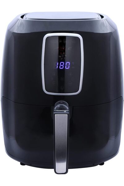 ALSAIF 6 Liter 1800W Electric Air Fryer AL7202 - Black