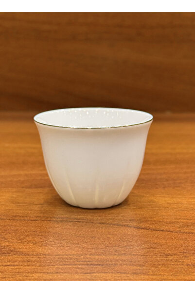 ALQANNAS 12-piece porcelain gold-lined coffee cups, elegant and high quality