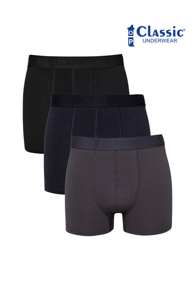 TOP CLASSİC 3’LÜ ERKEK BOXER