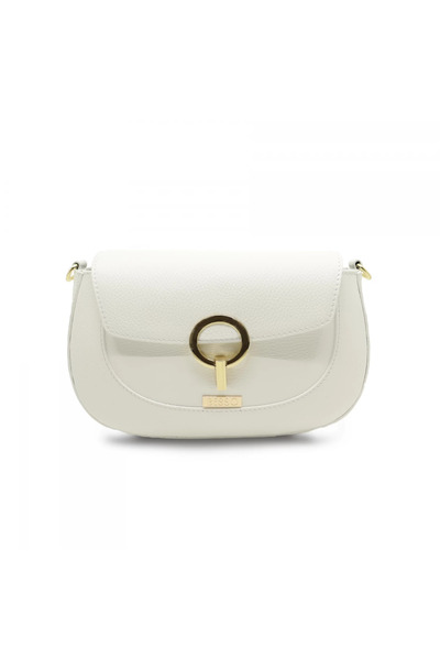 BESSO Tesoro della Gioia Alba genuine leather shoulder bag