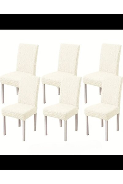 intil Chair Cover Chair Cover Stretch Fabric Stretchable Washable 6Pcs Key Pattern Chair Cover