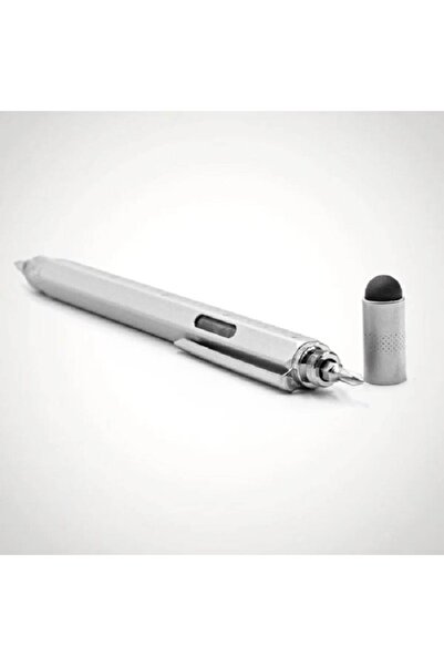 Red5 6-function utility pen, metallic, RED5, 16 cm x 1 cm