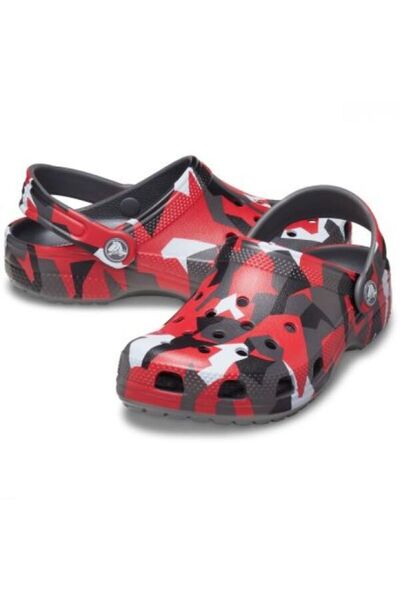 Crocs Papuci Classic Geo Camo Clog K