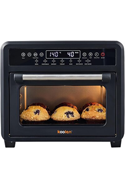 Koolen Air Fryer Oven with Accessories, 22 L, Black, 2000 W