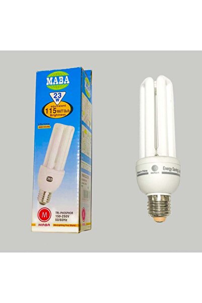 MABA Energy saving lamp red E27 23W 220V
