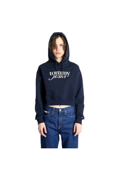 Tommy Hilfiger Bluza TJW RLX CRP SCRIPT HOODIEEXT