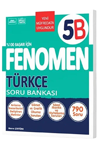 Efsane Yayınları 5.Sınıf Fenomen 5B Türkçe Soru Bankası / Yeni Müfredata Uygu...