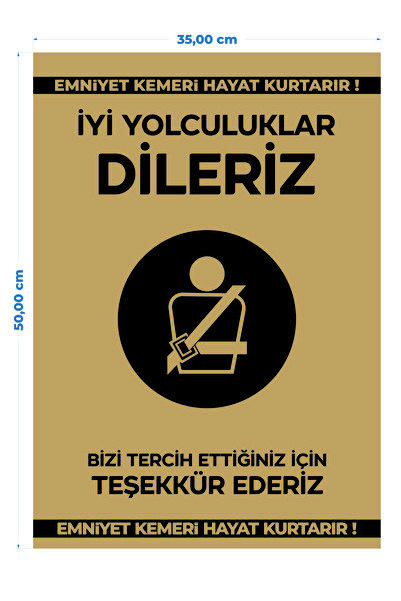 Universal Kraft 135.gr 35x50 Kağıt Oto Paspası 100 adet