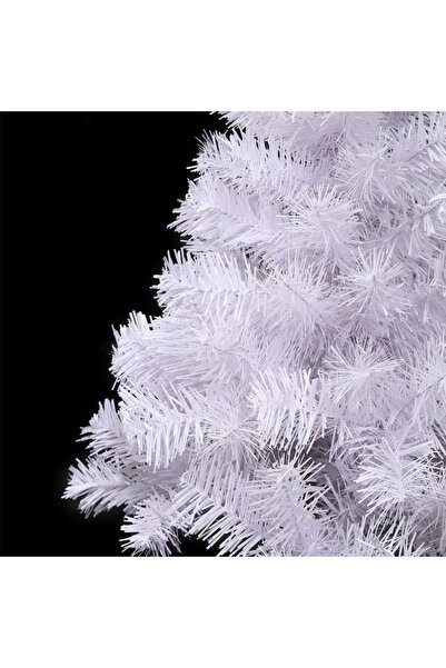 SHOPIENS Brad de Crăciun artificial alb cu 145 de crengi - 1,20 m