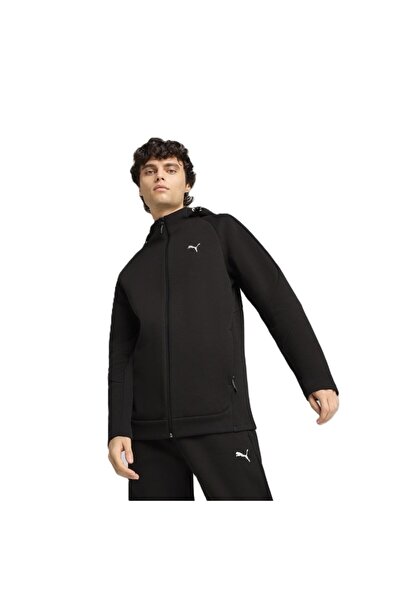 Puma Bluza cu fermoar EVOSTRIPE Full-Zip Hoodie DK