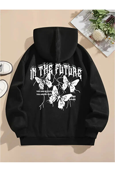 İSMTEXS سترة رياضية للجنسين مكونة من خيطين على طراز Butterfly B مطبوع K بغطاء...