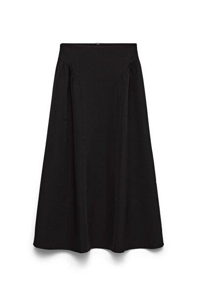 Vero Moda Rock VMSALLY Hohe Taille Langer Rock