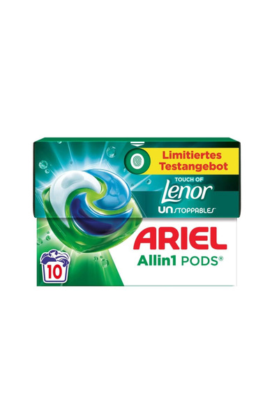 Ariel اريال بودز كبسولات غسيل الملابس لمسة لينور | 10 كبسولات