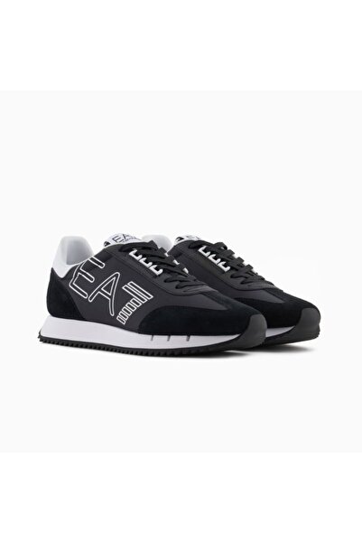EA7 Pantofi sport BLACK&WHITE VINTAGE