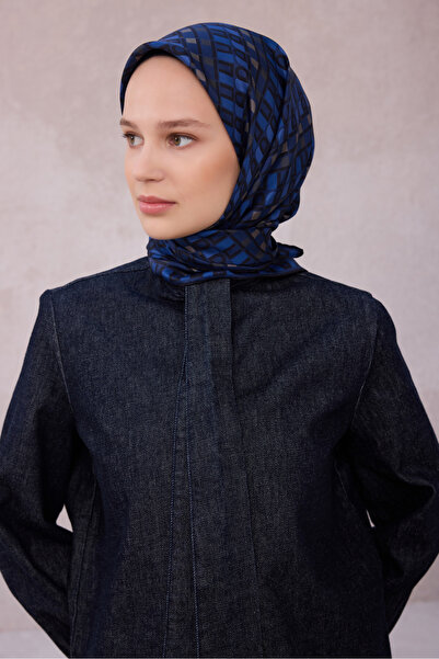 Belli وشاح من الحرير الخالص بنمط شعار 4223D01-56