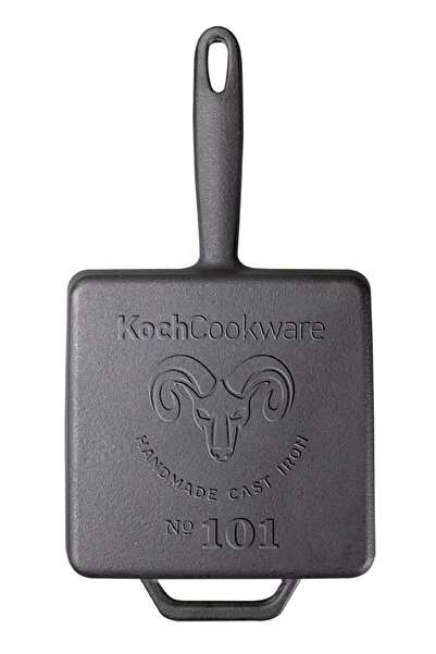 KochCookware No.101 Kaplamasız Gerçek Demir Döküm Tava 14 cm