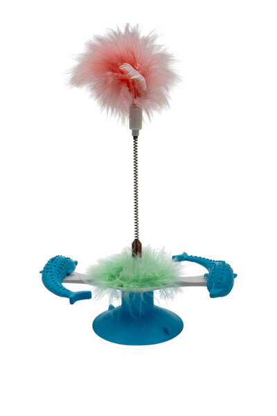 B&D Cat Toy with Spring and suction Holder.
