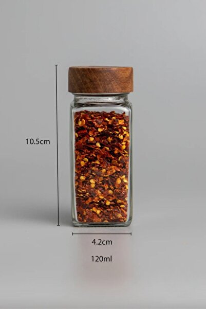 Mirilliahome Acacia Stand with 12-Piece Acacia Lid Seasoning Set – Labeled