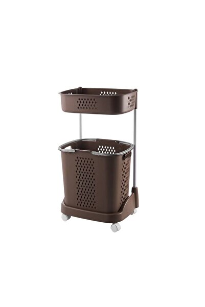 cc bin shihon Portable Bathroom and Laundry Storage and Organization Basket Smart Laundry Basket 2 in 1: Perfect Organization, Modern Design,