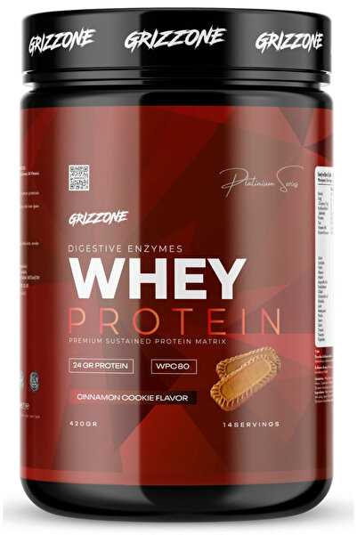 GRIZZONE WHEY PROTEIN PRO WPC80 420 GR 14 SERVIS LOTUS AROMALI