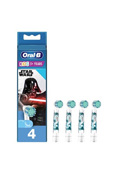 Oral-B EB10-4 Kids Star Wars replacement toothbrush heads, 4 pcs