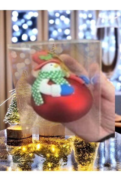 Yenigeldi زينة شجرة عيد الميلاد على شكل رجل الثلج لرأس السنة الجديدة