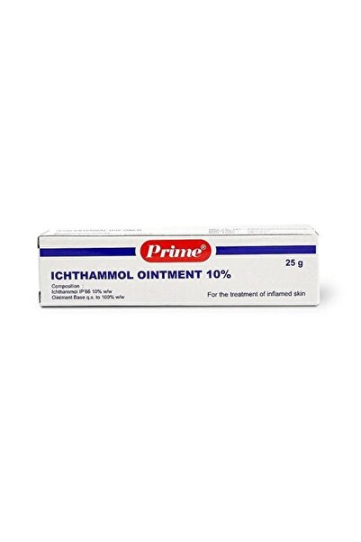Prime ICHTHAMMOL OINTMENT 10% 25G