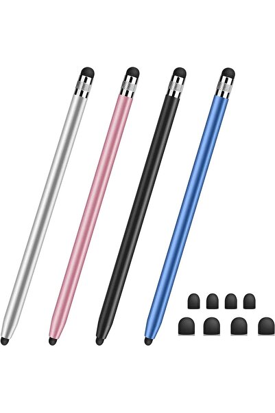 NALACAL 4-Pack Capacitive Touchscreen Stylus Pens (Pink)