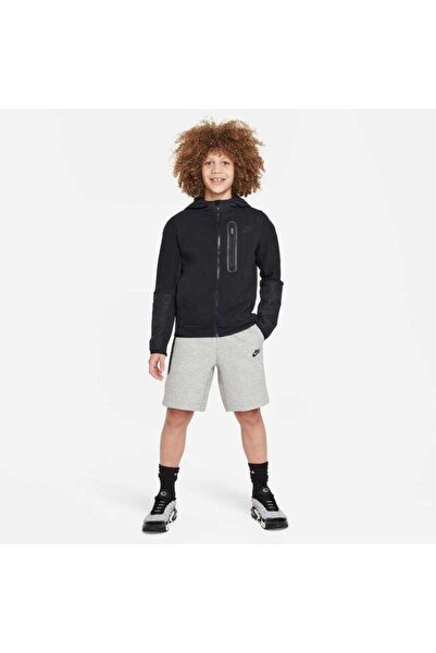 Nike Sportswear Tech Fleece çocuk grı Shorts fd3289