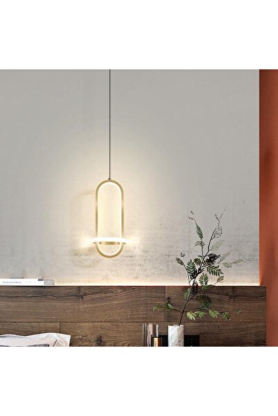 MİNEL DEKOR LED LIGHTING Minel Decor Lighting Headboard Led Chandelier Luxury Model Gold