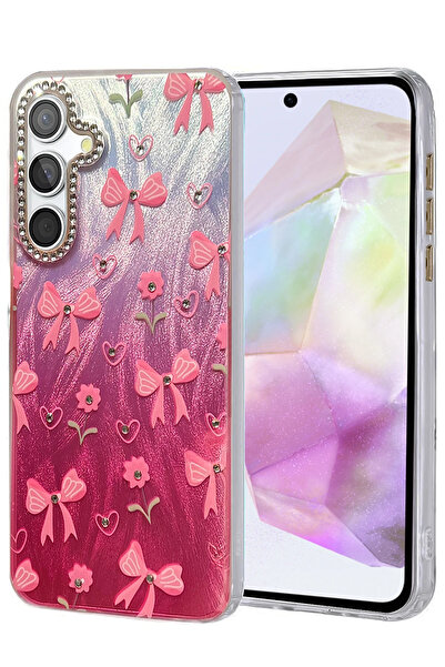 NewFace غطاء حماية لهاتف سامسونج جالاكسي A35 5G من إم تي إكس دي بي إن بنمط مر...