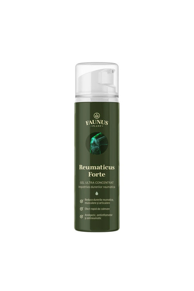 Faunus Plant Reumaticus Forte - Gel 150ml, pentru calmarea durerilor articula...