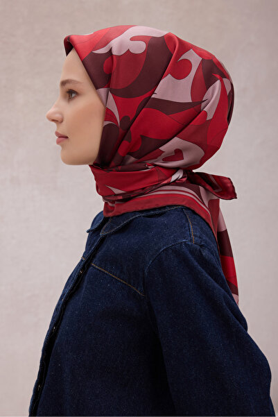 Belli Geometric Pattern Silk Twill Scarf 4213D01-86