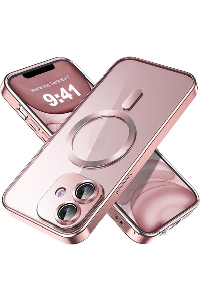 m.tk moveteck Samsung Galaxy A07 Kılıf Magsafe Wirelles Şarj Destekli Parlak ...