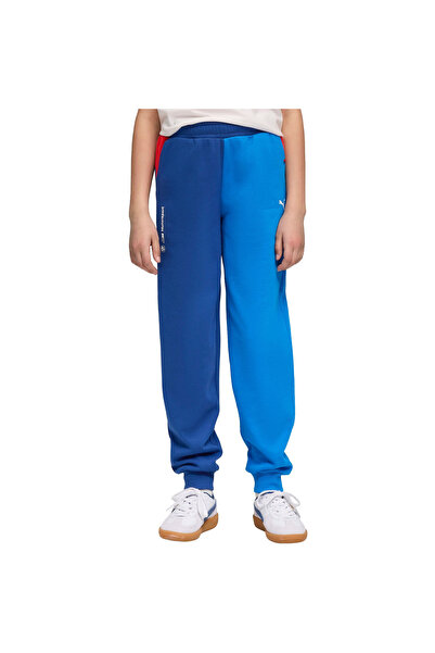 Puma Pantaloni Bmw Mms Kids Ess Pants FL Pro, Albastru, Copii