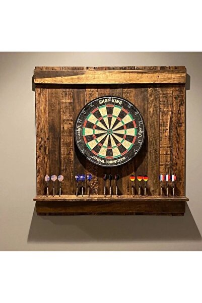 IŞIKLAR GRUP لوحة رمي السهام الخشبية 95×95 |   مسند ظهر للكرسي