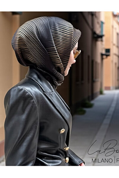 LA BOUTIQUE 2506-02 Twill İpek Eşarp