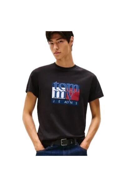 Tommy Hilfiger Tricou TJM SLIM RWB FLAG TEE EXT