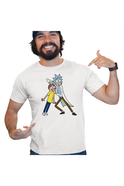 OEM Tricou Barbati Rick and Morty Casca Ochii
