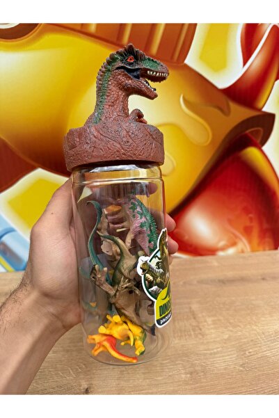 scntoys Tüpte 11 Parça Dinazor Hayvanlar Trex Dinazor Oyuncak Dinazor Hayvanl...