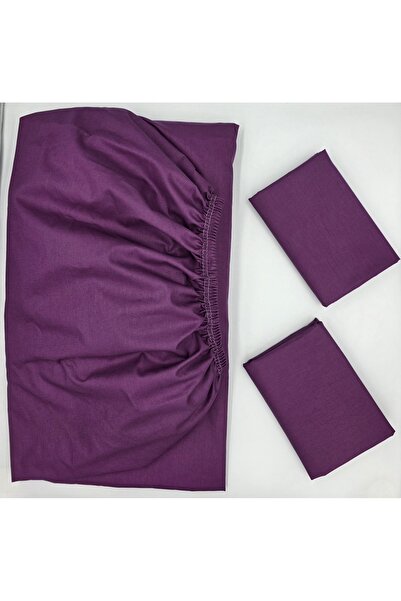 pınarhome collectıon 100% COTTON FABRIC RUBBERED SHEET+PILLOW CASE CORNER DEEP 28-30 CM SOFT FABRIC NEW SEASON