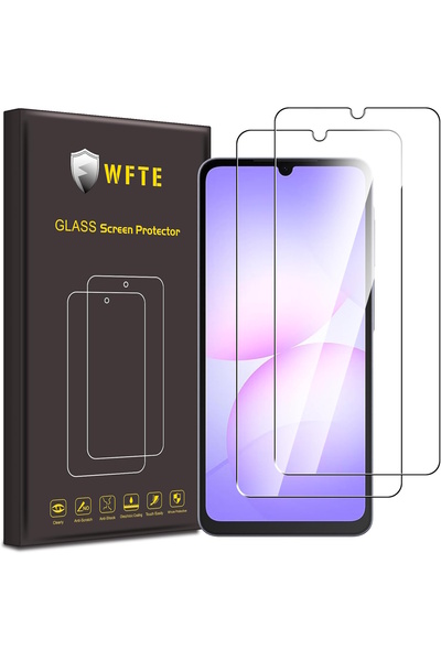 m.tk moveteck Samsung Galaxy A07 Uyumlu Ekran Koruyucu Kırılmaz Cam 9H Temper...