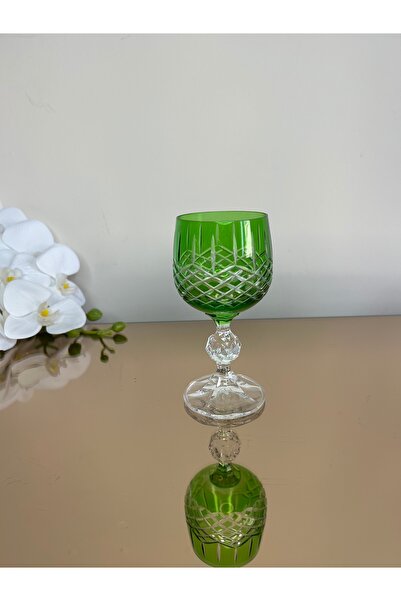 vanilya accessory Yeşil kristal kahve yanı bardağı adet