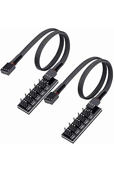 TERRIFI كابل مقسم مروحة PWM من 1 إلى 5 - وصلة طاقة رباعية الأطراف لعلبة الكمب...