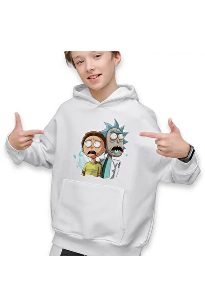 OEM Παιδικό Φούτερ Rick and Morty Space Explorers για Αγόρια