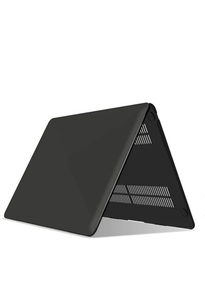 007 Skidoo Hard Plastic Protective Case for MacBook Air 13-inch (2018-2022, A2337/A2179/A1932) - Black