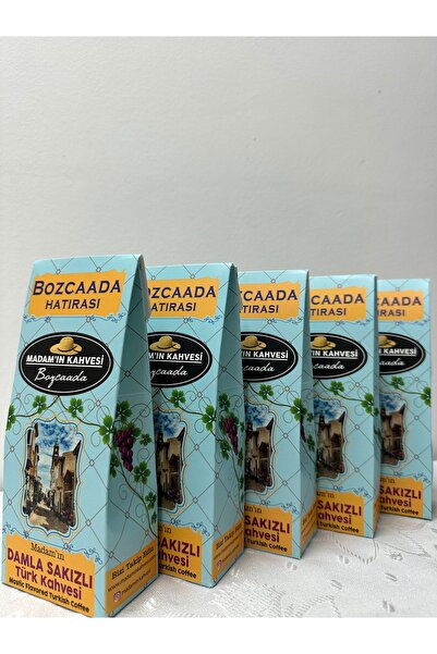 Madamın Kahvesi Damla Sakızlı Türk Kahvesi 5’li Set