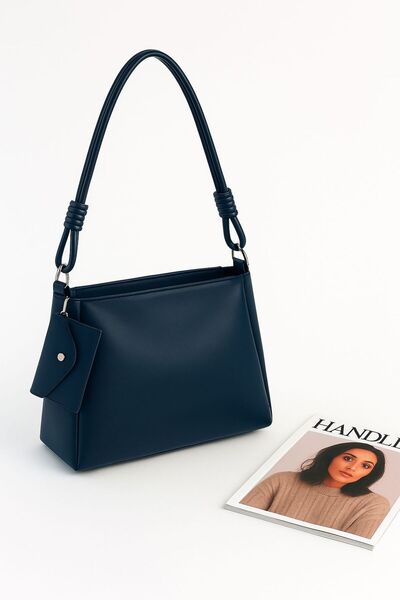 Handley حقيبة كتف فاخرة ذات سعة كبيرة (مع محفظة هدية)